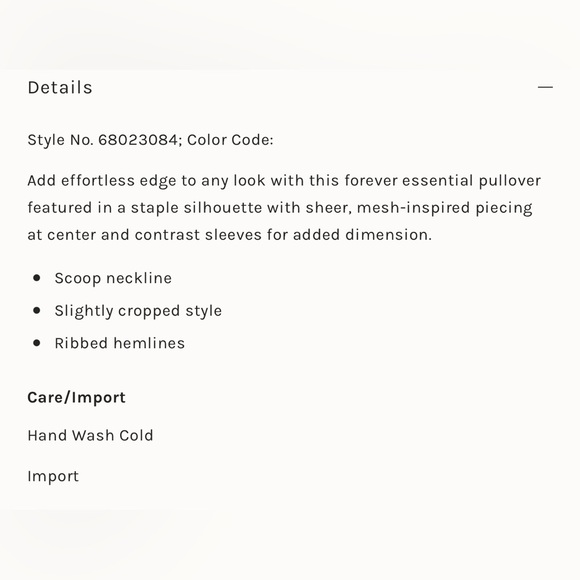 H20 Crew Pullover in Raw Garnet - Picture 3 of 6